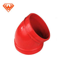 grooved Ductile Iron Pipe Fittings duct elbow